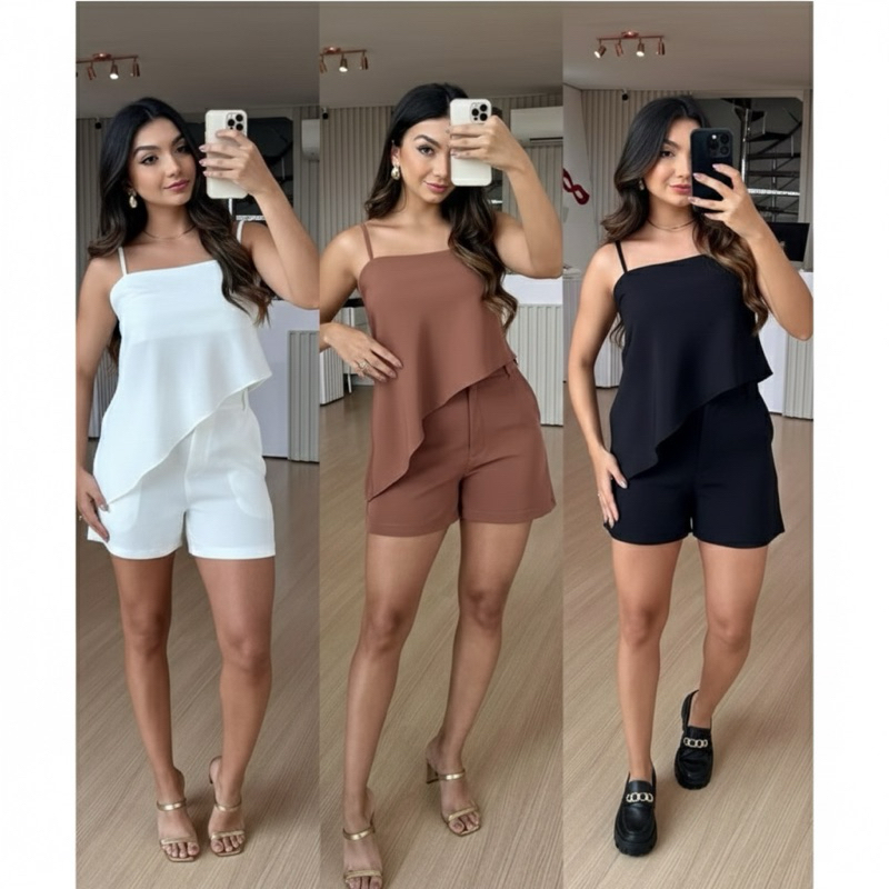 Conjunto Duas Peças Alfaiataria Juliana