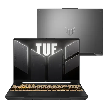 Notebook Asus Tuf Gaming F16, Nvidia Rtx 3050, Intel Core 5 210h 2,2 Ghz, 8gb Ram, 512gb Ssd, Keepos Linux, Tela 16  Fhd+ Nível Ips 144hz, Mecha Gray - Fx607vj-rl002 Cinza