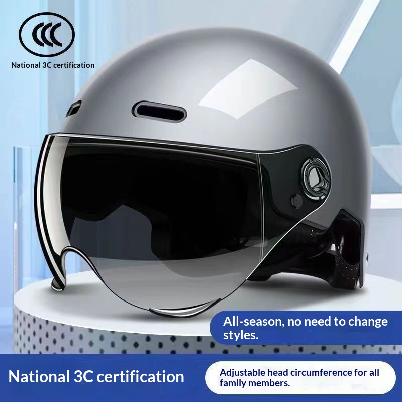 Capacete de verão em ABS durável, com proteção UV, ventilação eficiente e design moderno, unissex.