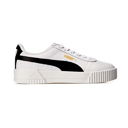 Tênis Casual Feminino Carina Lux Puma White/white/black 37 Br