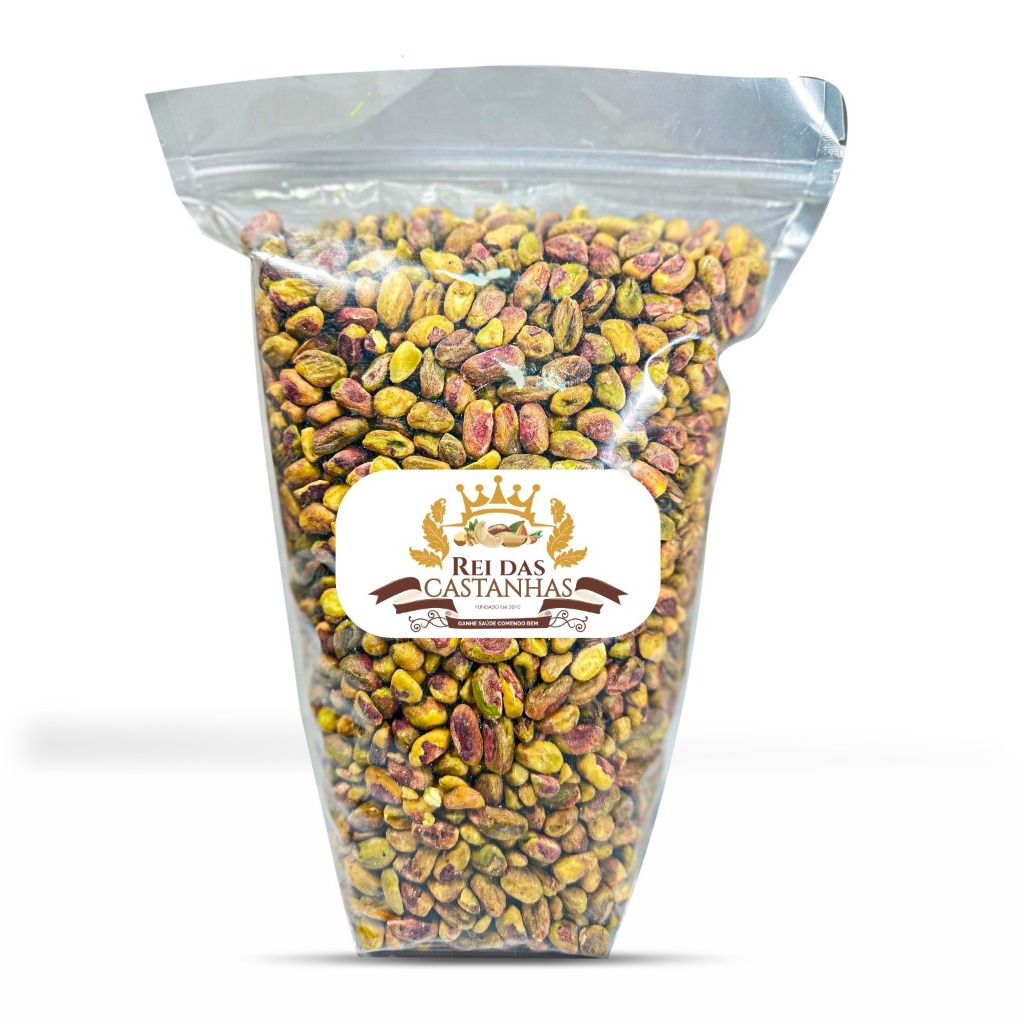 Pistache Sem Casca Natural Premium 250G [COM ATM]  - Indústria Rei das Castanhas