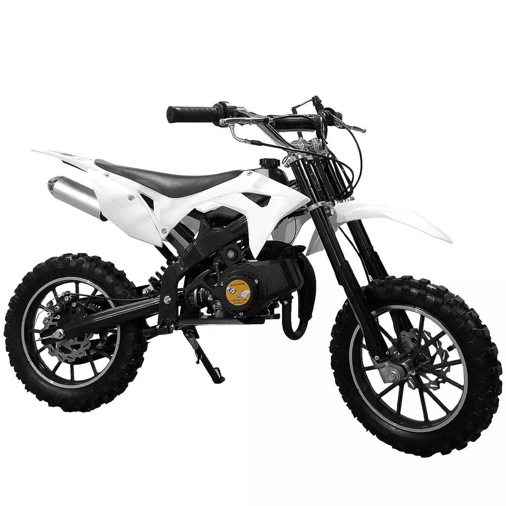 Mini Moto Cross a Gasolina 49cc 2 Tempos Freio a Disco Preto