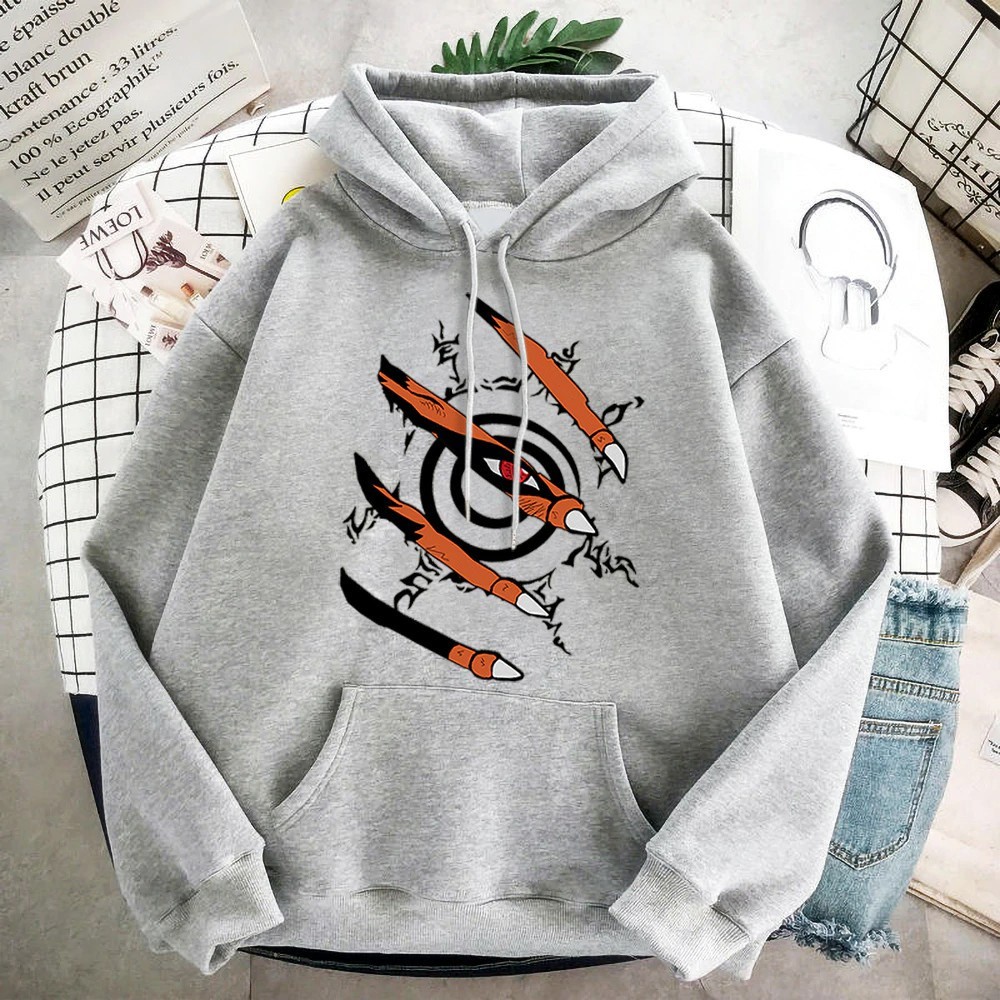 Moletom Blusa Naruto Uzumaki Raposa De 9 Caudas Anime -MAYYN.