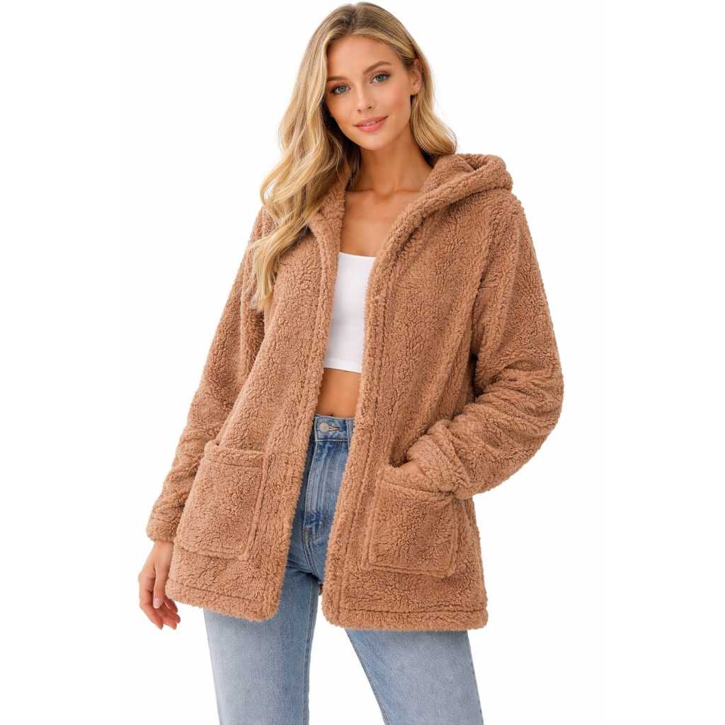 Casaco Ted Feminino sem ziper