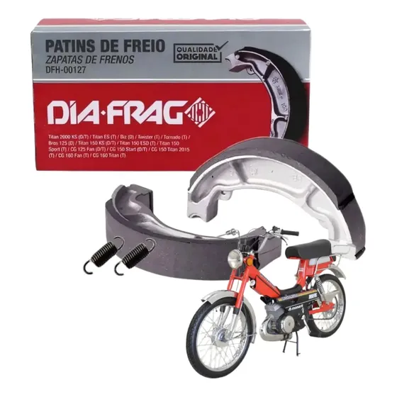 Patim De  Freio Mobilete Bikelete Ciclomotor Oferta