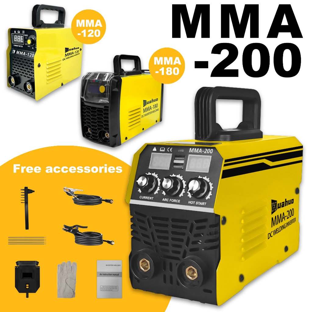 Máquina De Solda Inversora 220V/110V MMA-400 IGBT Tecnologia Display Digital Ferramenta De Soldagem Portátil Automática