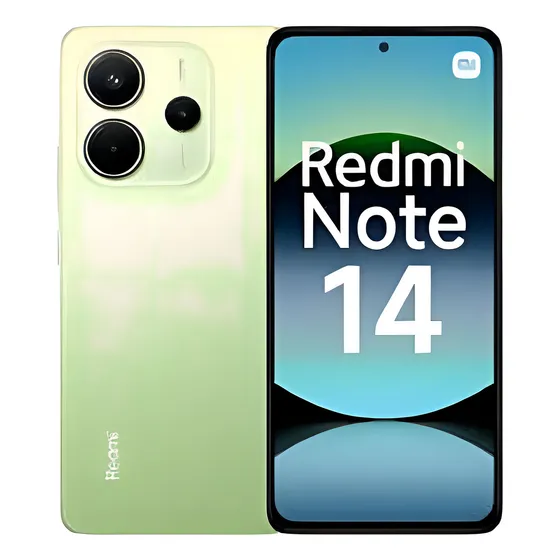 Xiaomi Redmi Note 14 4g 256gb/8gb Ram Cor Verde-claro