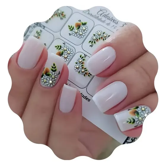 Nail Achadinho Adesivos De Unhas 3d Atacado Revenda - 15 Par