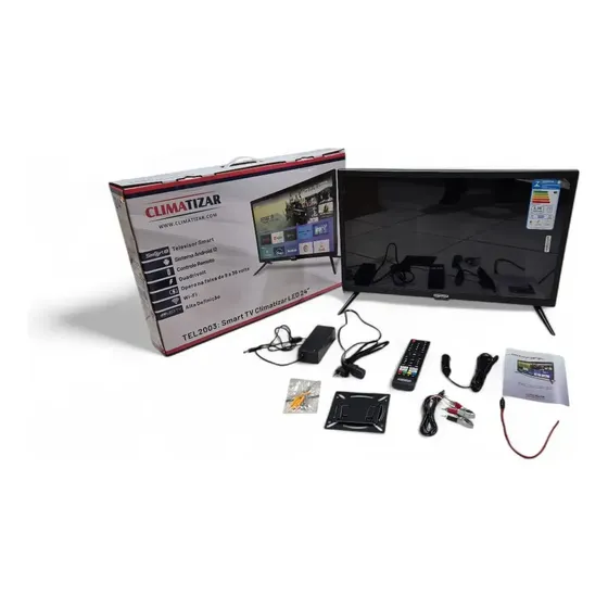Televisor Smart Tv Automotiva Climatizar 24 Polegadas 24v