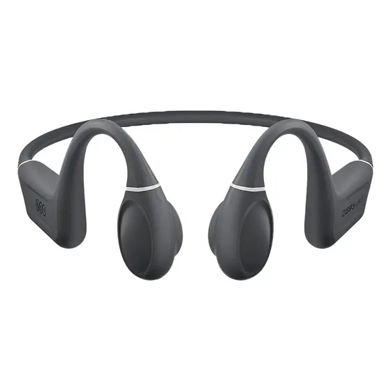 Fone Open Ear QCY Crossky Link T25 Bluetooth Esportivo IPX5 Bateria 12h Cor Cinza