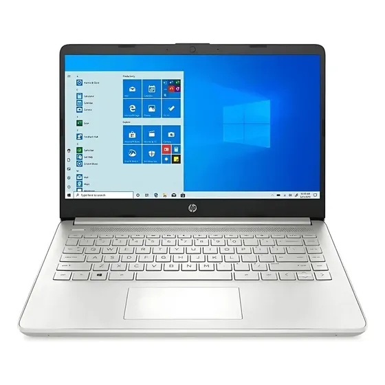 Notebook HP 14 DQ6011DX com Tela de 14" Full HD, Intel N150, 4 GB de RAM e SSD de 128 GB