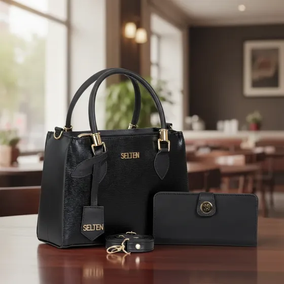 Bolsa Feminina Com Carteira Promoção Queima De Estoque