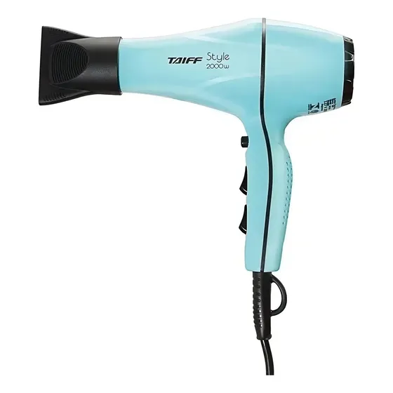 Secador de Cabelo Taiff Style Profissional Azul 2000W Iônico Silencioso