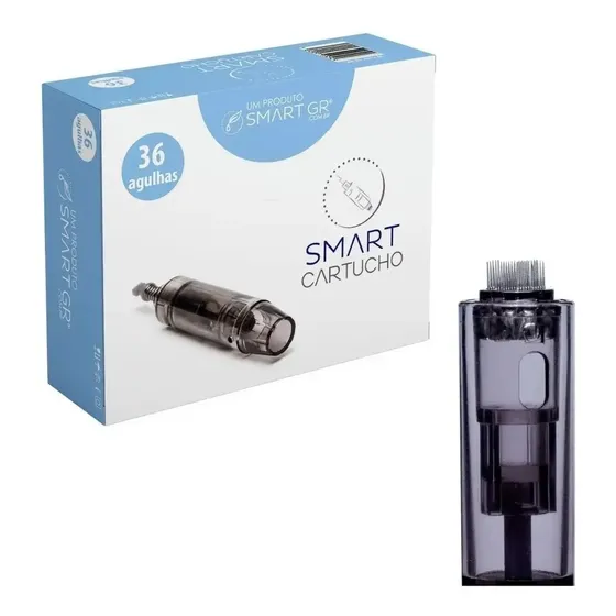 Cartucho Smart Pen 36 Agulhas - Caixa Com 10 Agulhas - Smart GR
