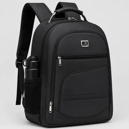 Mochila Grande Alça Reforçada Resistente 6 Bolsos Unissex 60 Litros Ergonomica Para Escola Faculdade Trabalho Viagem Com Alças Reforçadas Woosh