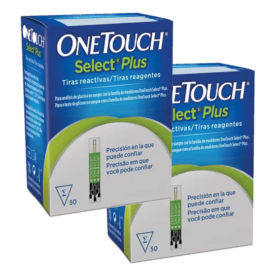 100 Tiras / Fitas Reagentes Onetouch Glicosimetro Oferta