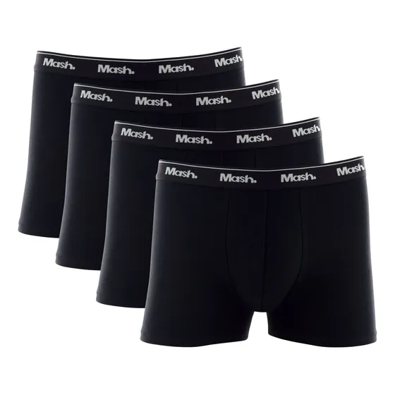 Kit 4 Cueca Mash Boxer Masculina Box Algodão Macio Original