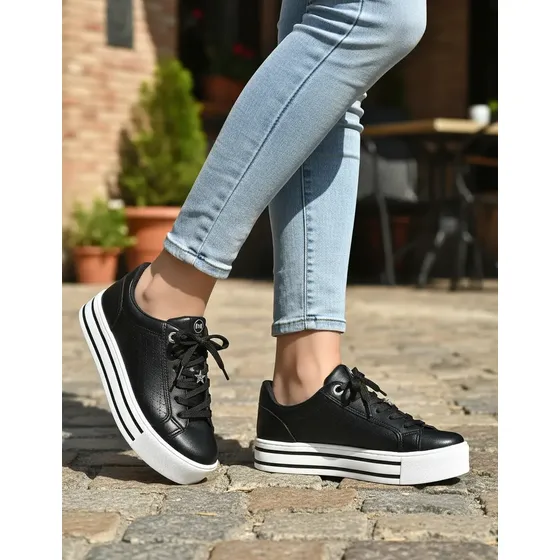 Tênis Feminino Via Marte Casual Confortável Original Flatfor