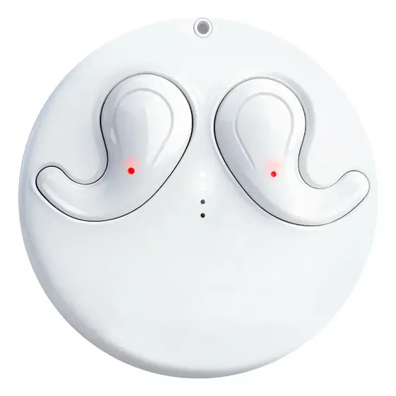 Eletro Mex, Fone De Ouvido, Sem Fio, Bluetooth 6.0 Tws Leves para Sono, Proporcionando uma Experiência de Sono Confortável Branco Fabricado no Brasil