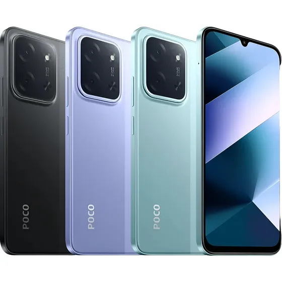 Smartphone Xiaomi Poco C85 Nfc 128gb Versão Global 6+6gb Ram Lilás