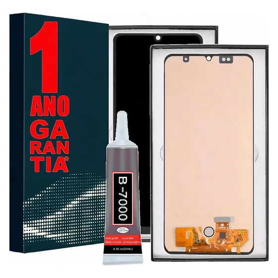 Tela Frontal Para Galaxy A32 4g A325 Display Nacional + Cola