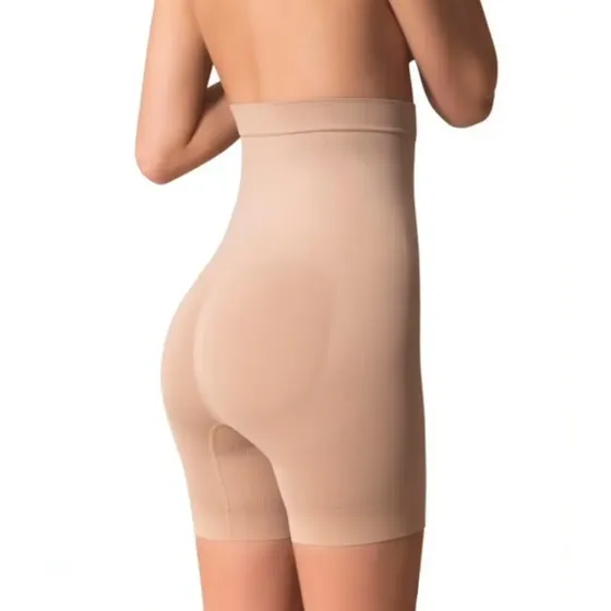 Bermuda Reduz 3 Medidas Abdominal Levanta E Modela Bumbum Cor Chocolate Tamanho M