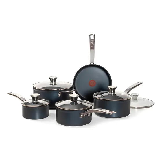 Jogo De Panelas Tefal Platinum 5 Peças Azul Azul