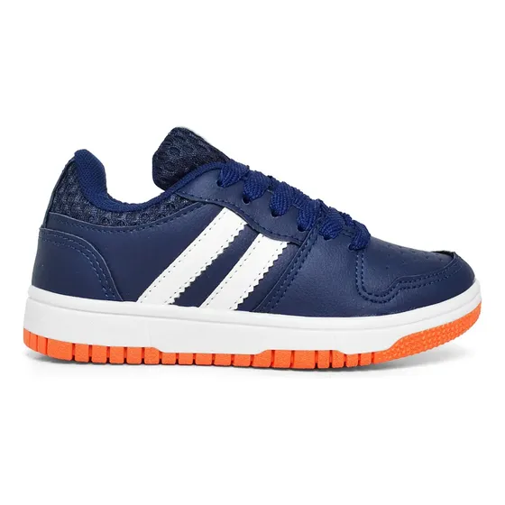 Tênis Masculino Casual Sola Reta Listras Nid Feet Confort