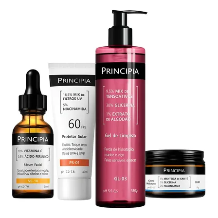 Principia Kit Essencial Gl-03 + Ch + Vc + Ps