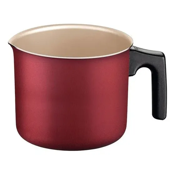 Fervedor Tramontina Turim em Alumínio com Revestimento Interno e Externo em Antiaderente Starflon Max Vermelho 14 cm 1,7 L