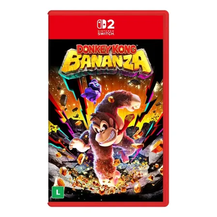 Donkey Kong Bananza Nintendo Switch 2 midia fisica