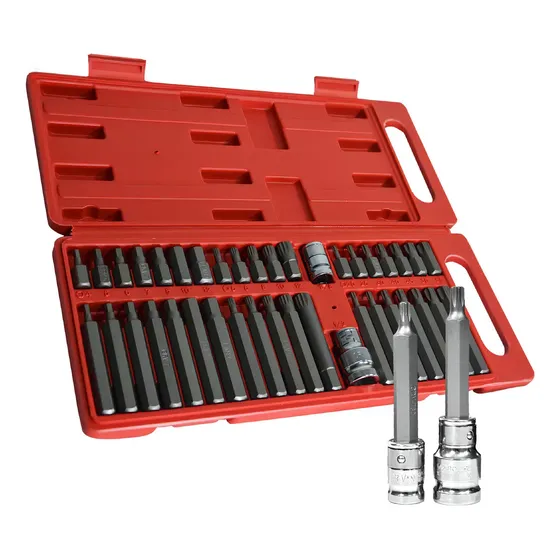 Jogo De Ferramentas 40 Pçs Bit Torx Allen Multidentado Crv Zenite