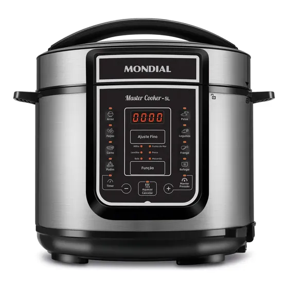 Panela de Pressão Elétrica Digital 5L Mondial 900W - PE-38