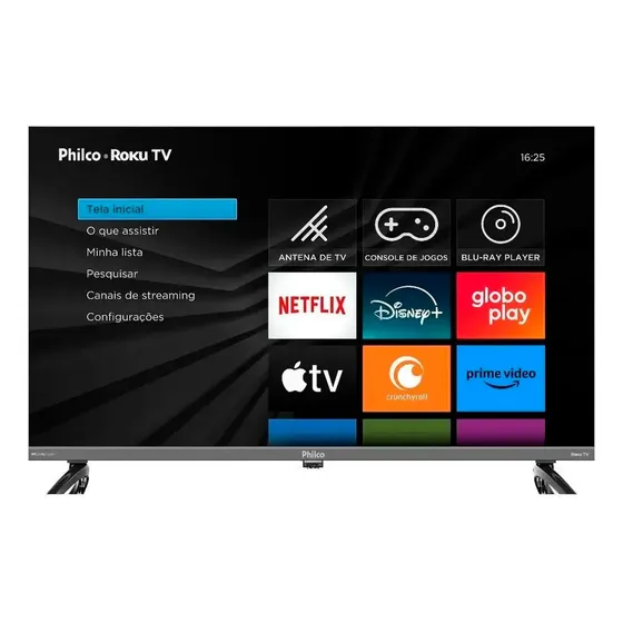 Tv Smart 43 Full Hd Sistema Roku Philco Wifi 2,4ghz 5 Ghz