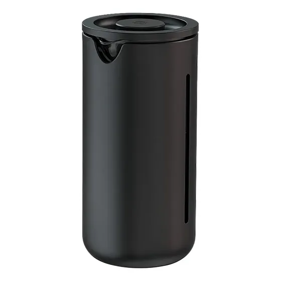 Prensa Francesa Timemore U 450ml Portátil Preto Vidro Inox
