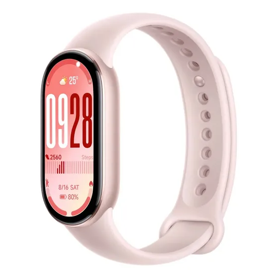 Relógio Inteligente Smartwatch Xiaomi Mi Band 10 Rosa Global