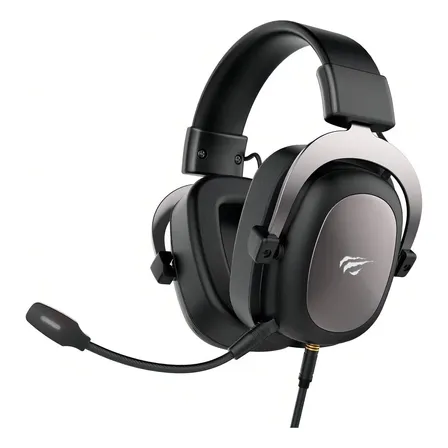 Fone De Ouvido Headset Gamer Havit H2002d P3 Para PS3/PS4/PS5/XBOX/PC Cor Preto