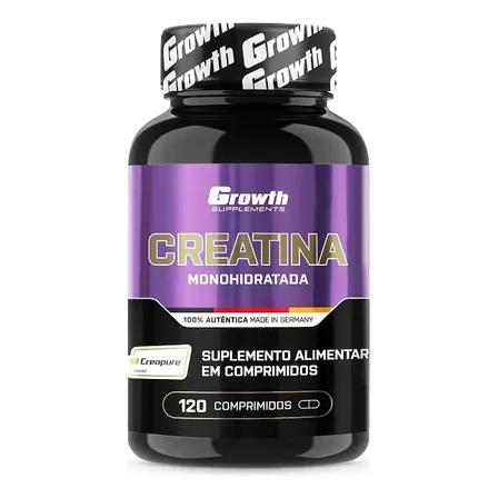 Creatina Creapure® 120 Comprimidos Growth Supplements Neutro