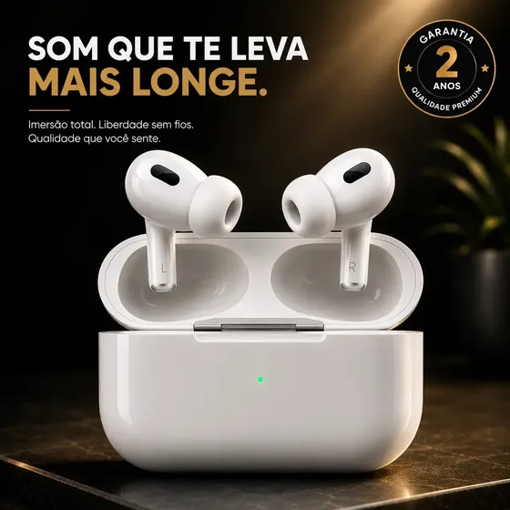 Fone Bluetooth Compatível Com Ios, Android, Samsung E iPhone Cor Branco B Basto