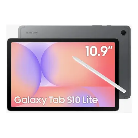 Tablet Samsung Galaxy Tab S10 Lite Wifi, 256gb, 8gb Ram, Tela 10.9 , S Pen E Capa Smartbook Cover Inclusas