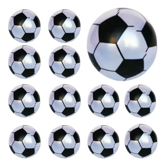 10 Bola De Vinil Infantil Praia Festas Lembrancinha Atacado Branca Bola