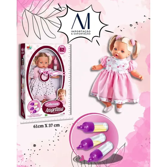 Milk Infantil Brinquedos Collezione Angelina