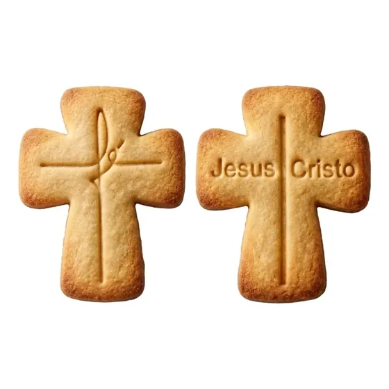 Kit Cortador E Marcador De Biscoitos Cristao Religioso