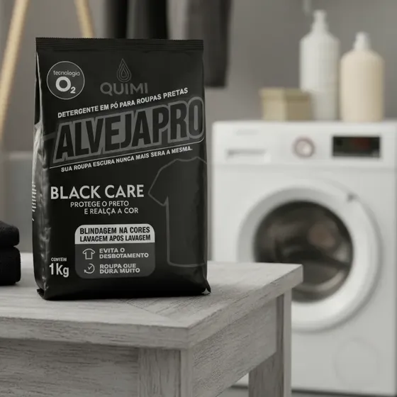 Percarbonato Sódio Realça Roupas Escuras E Pretas Black Care