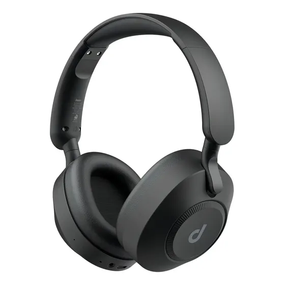 Headphone Dapon H02D Pro ANC Over Ear Bluetooth 6.0 Cancelamento De Ruído Cor Preto