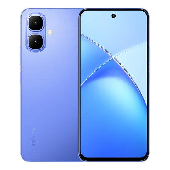 Smartphone Infinix Smart 10 4gb Ram 128gb Câmera 8mp + Ia, Tela 6.67 Hd+ 120hz, Bateria 5000mah, Processador T7250, Android 15 Go, Dual Chip