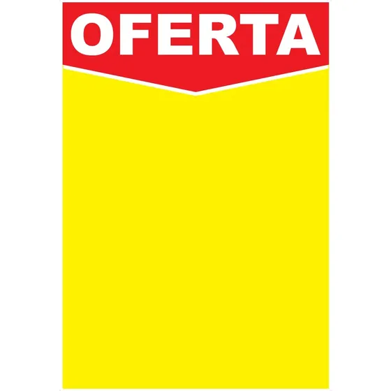 Placa De Oferta Pc Com 100 Un Tamanho: 30x42