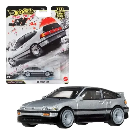 Carrinho Honda CRX '88 Hot Wheels Premium Car Culture 1:64