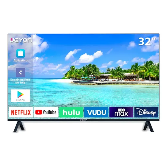 Smart Tv 32'' Led Hd Wifi 32wdsnbx 100/240v Android 14 Tv