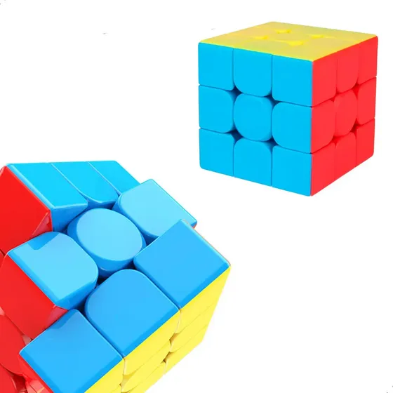 Cubo Mágico Profissional 3x3x3 Moyu redfin Meilong Stickerless com NF